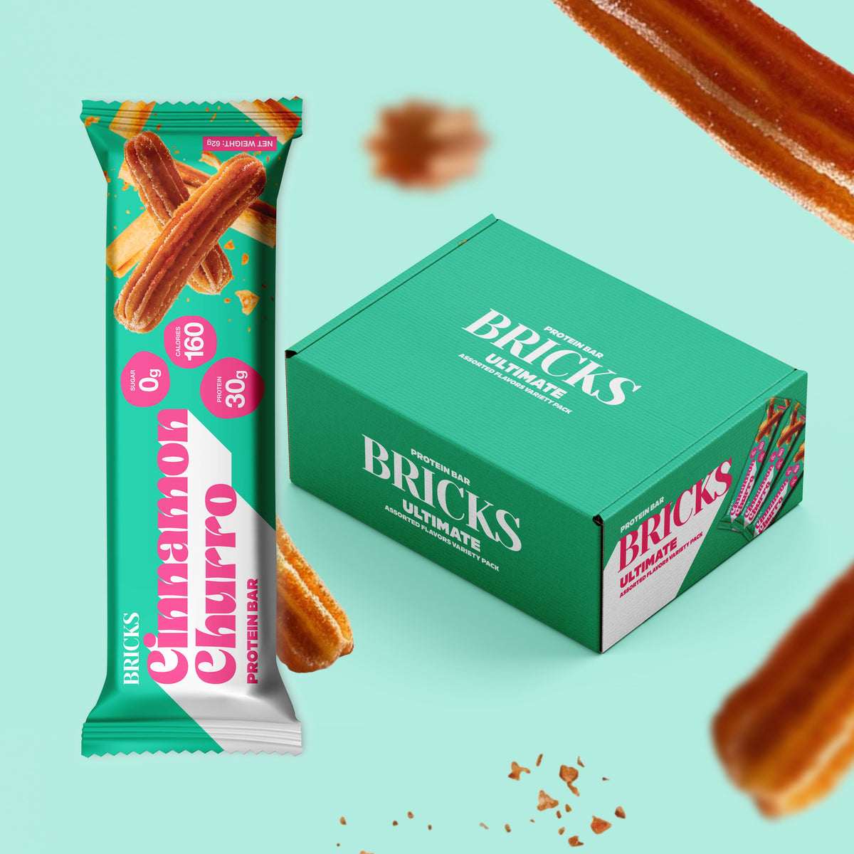 Bricks Protein Bars – No Sugar, High Protein, Big Flavor