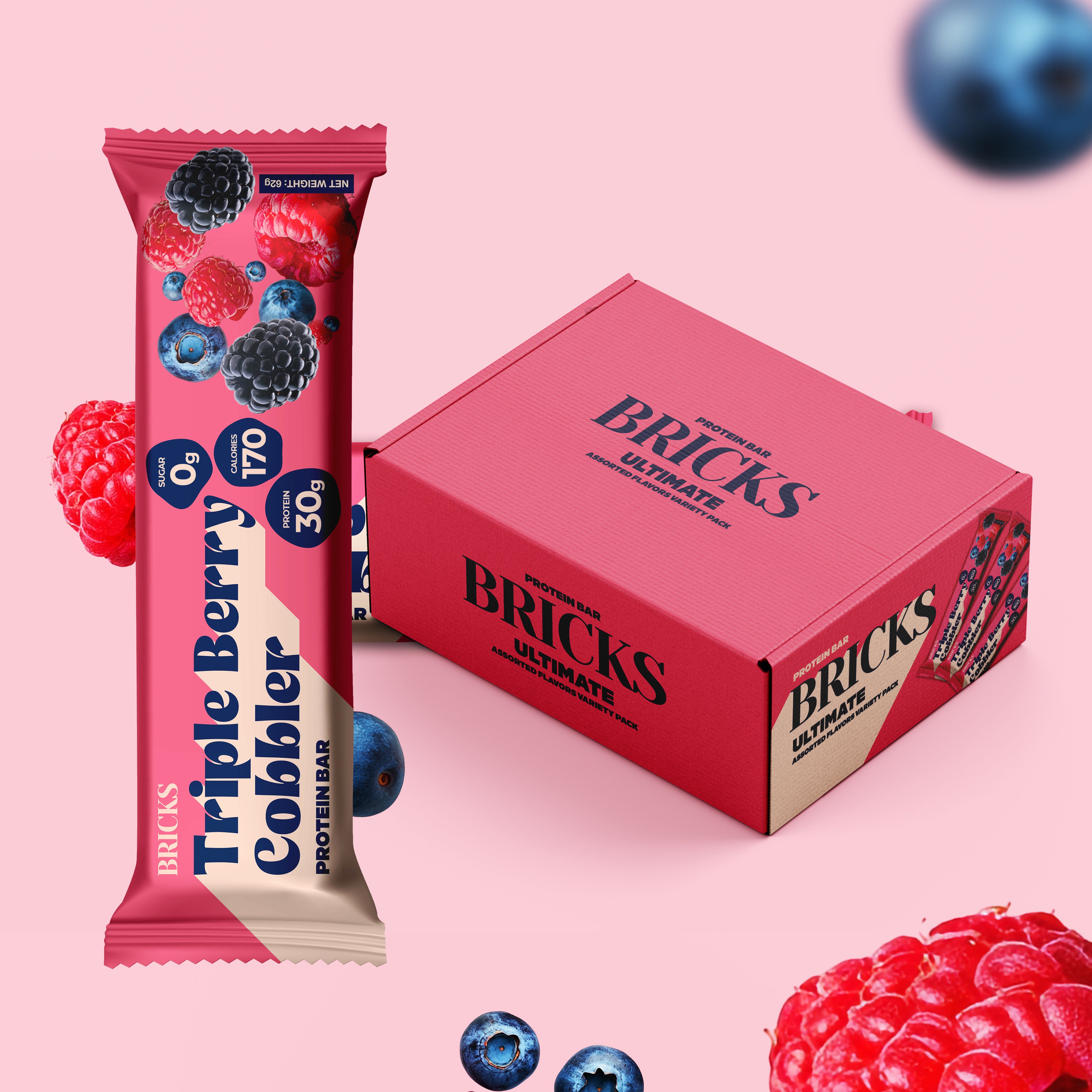 Triple Berry Cobbler (Box of 12)